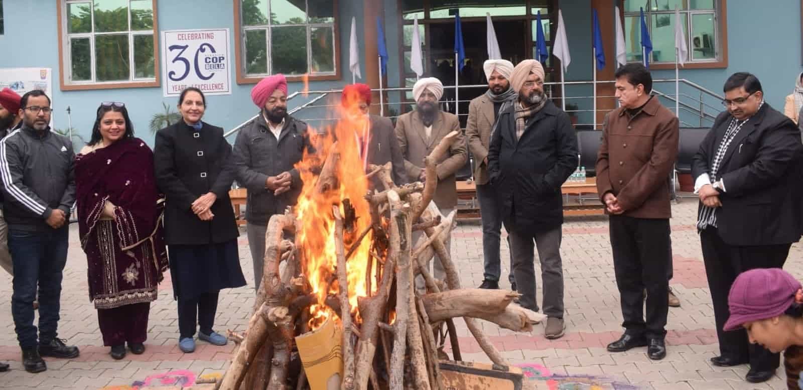 Lohri festival celebrated in Bella College